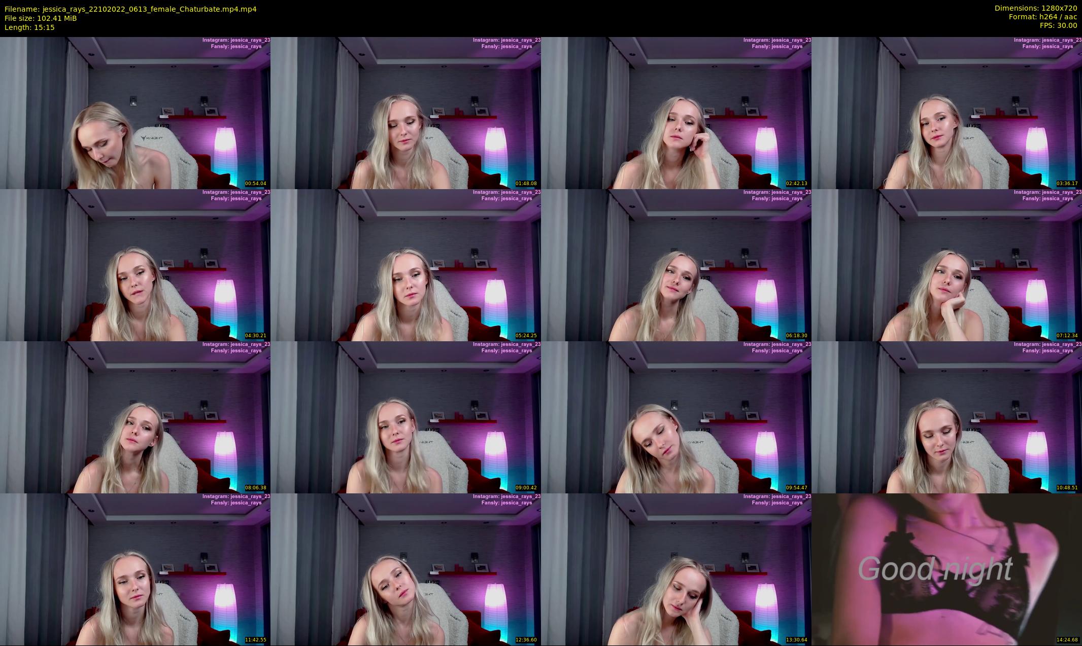 jessica_rays — 16 minute Chaturbate couple cam show recording, 720p, Oct 22, 2022