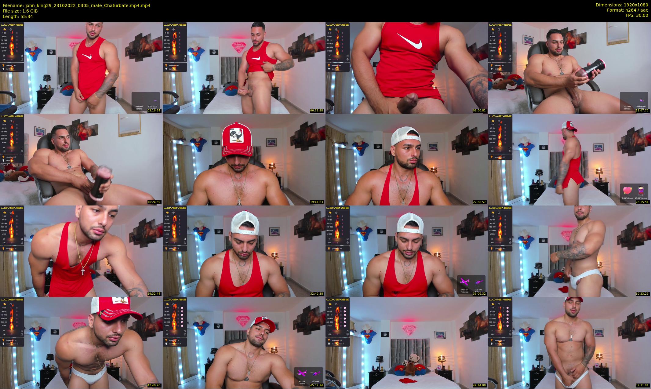 john_king29 — 56 minute Chaturbate male cam show recording, 1080p, Oct 23, 2022