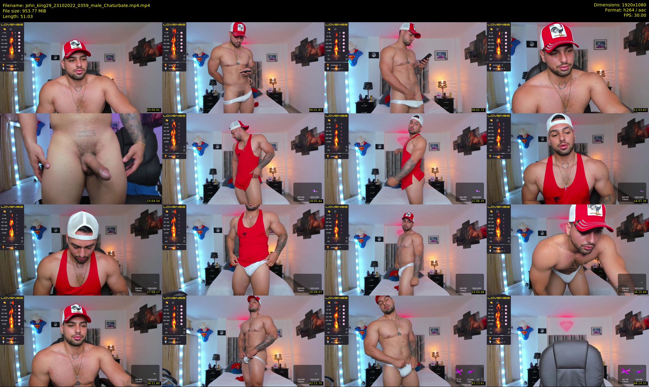 john_king29 — 52 minute Chaturbate male cam show recording, 1080p, Oct 23, 2022