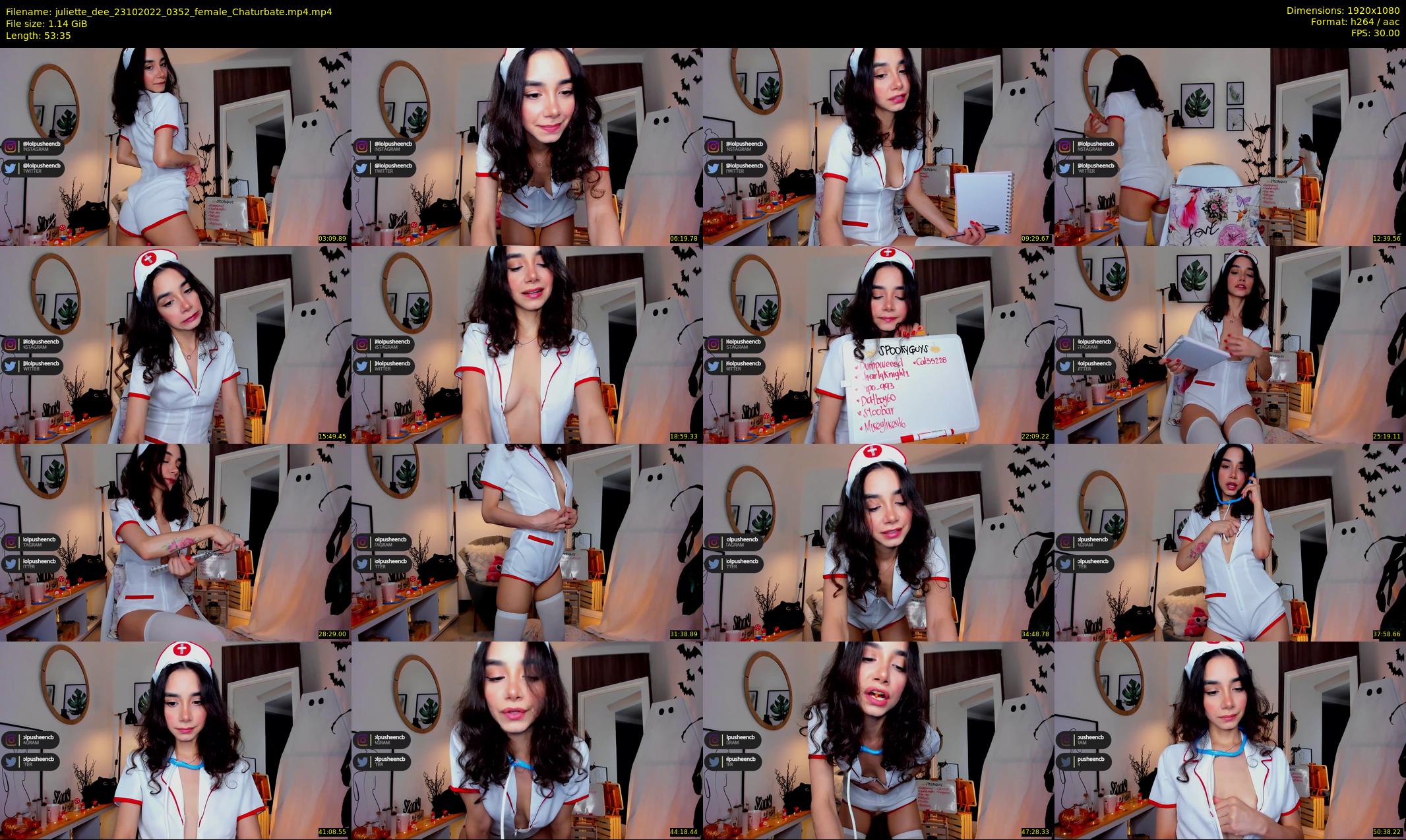 juliette_dee — 54 minute Chaturbate female cam show recording, 1080p, Oct 23, 2022