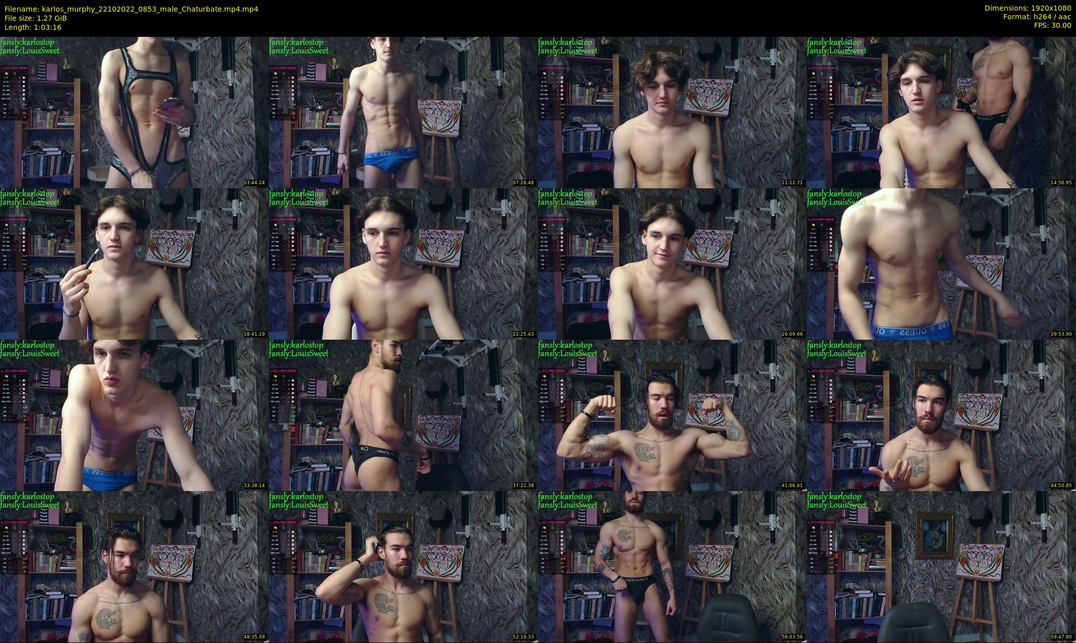 karlos_murphy — 64 minute Chaturbate male cam show recording, 1080p, Oct 22, 2022