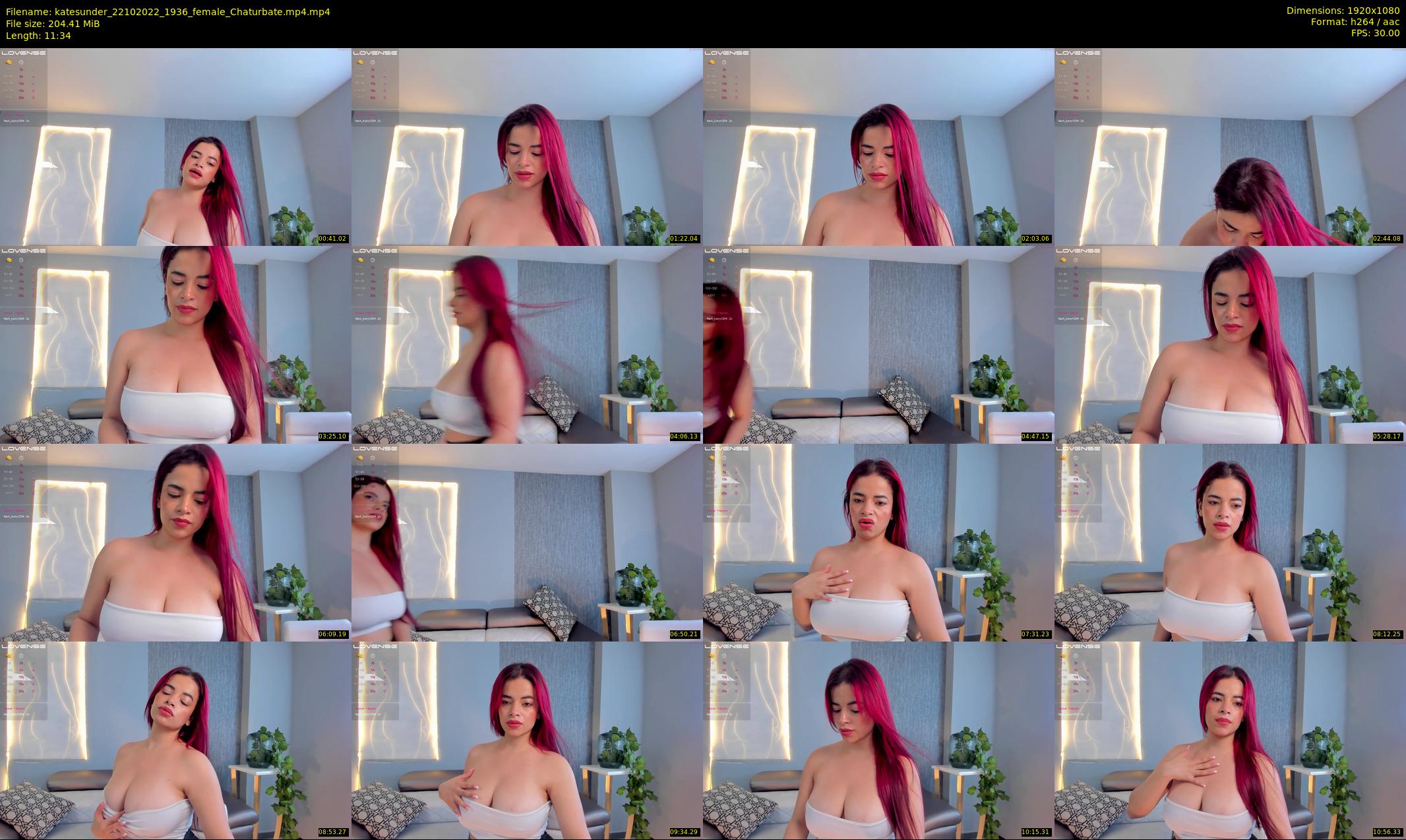katesunder — 12 minute Chaturbate female cam show recording, 1080p, Oct 22, 2022