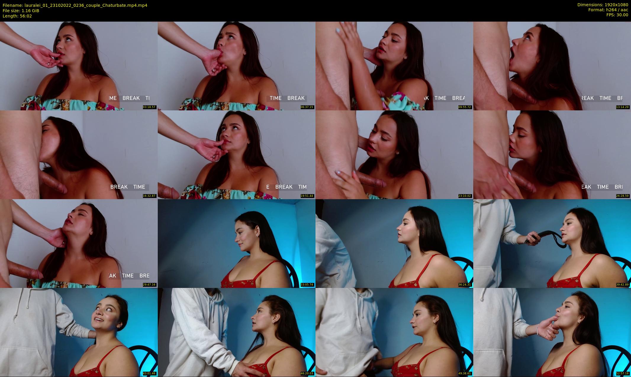 lauralei_01 — 57 minute Chaturbate couple cam show recording, 1080p, Oct 23, 2022