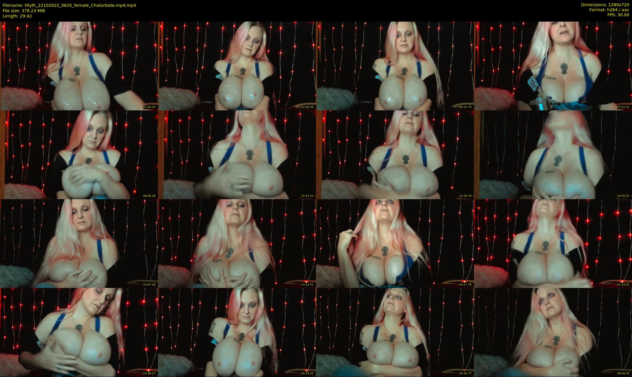 lillyth — 30 minute Chaturbate female cam show recording, 720p, Oct 22, 2022
