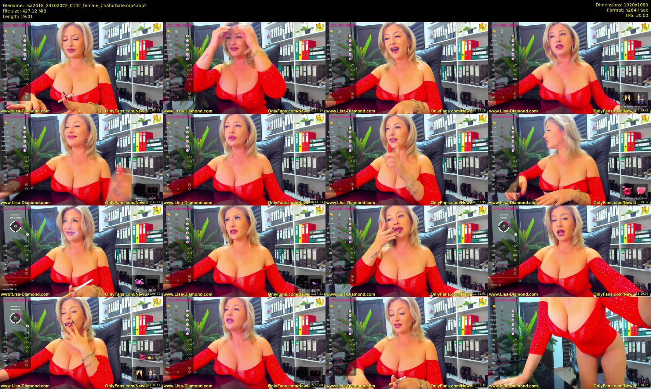 lisa2018 — 20 minute Chaturbate female cam show recording, 1080p, Oct 23, 2022