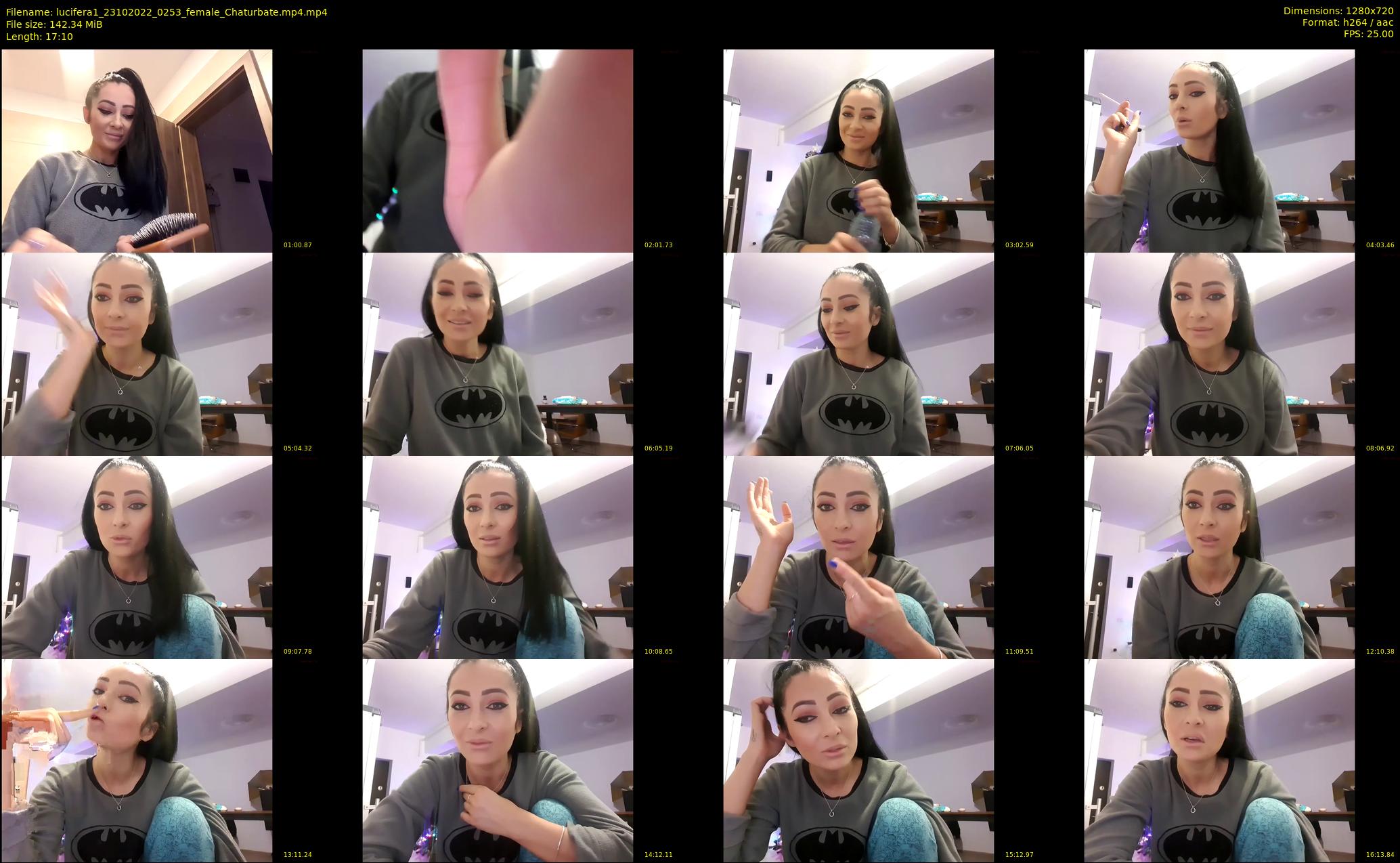 lucifera1 — 18 minute Chaturbate female cam show recording, 720p, Oct 23, 2022