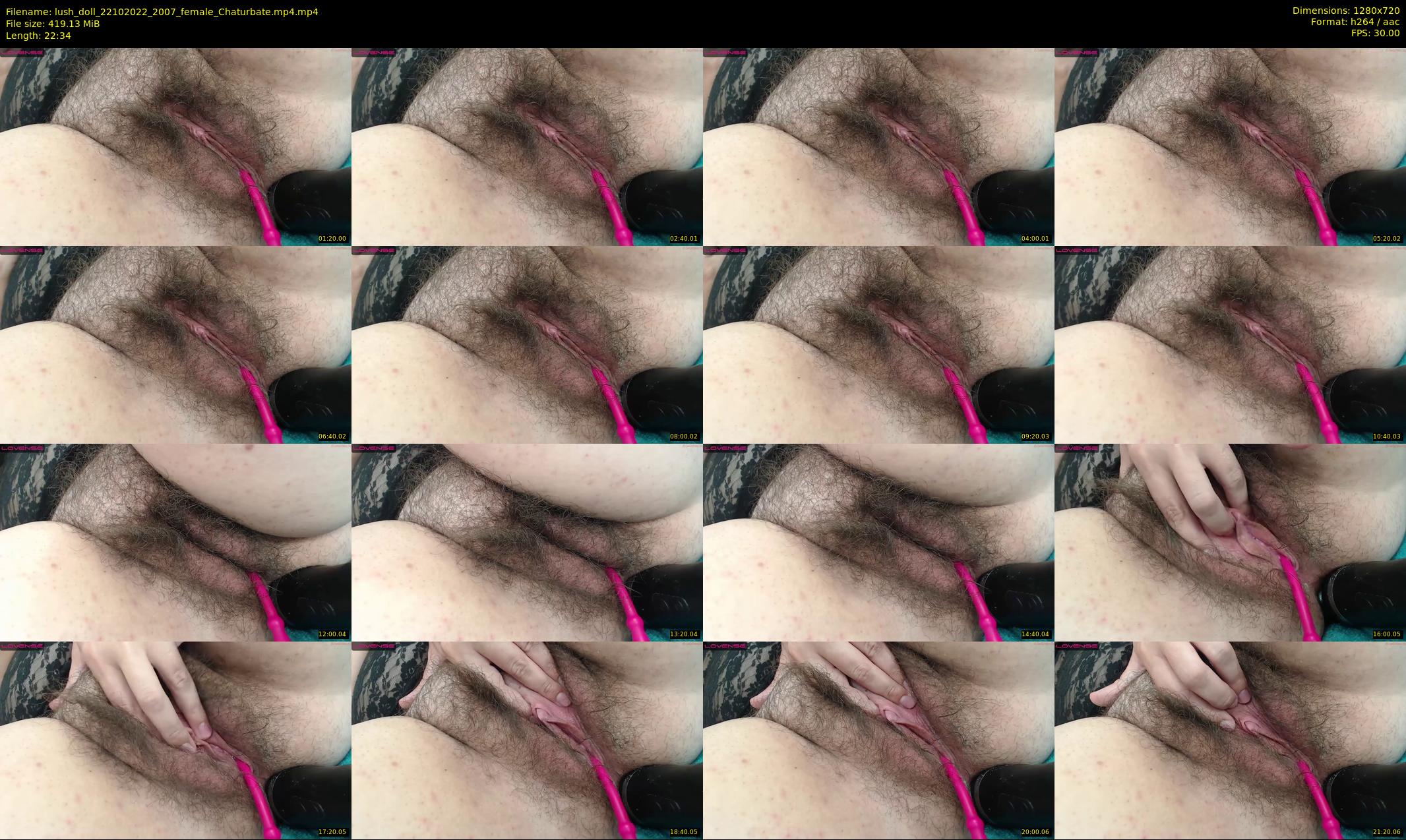 lush_doll — 23 minute Chaturbate female cam show recording, 720p, Oct 22, 2022