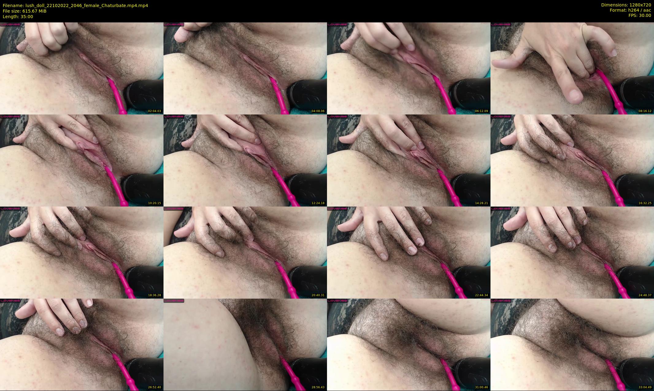 lush_doll — 35 minute Chaturbate female cam show recording, 720p, Oct 22, 2022