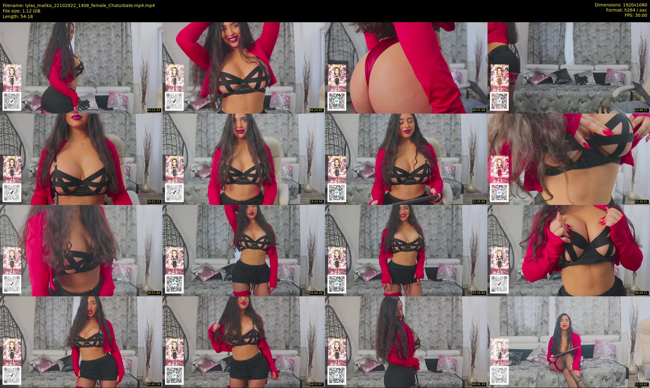lylas_malika — 55 minute Chaturbate female cam show recording, 1080p, Oct 22, 2022