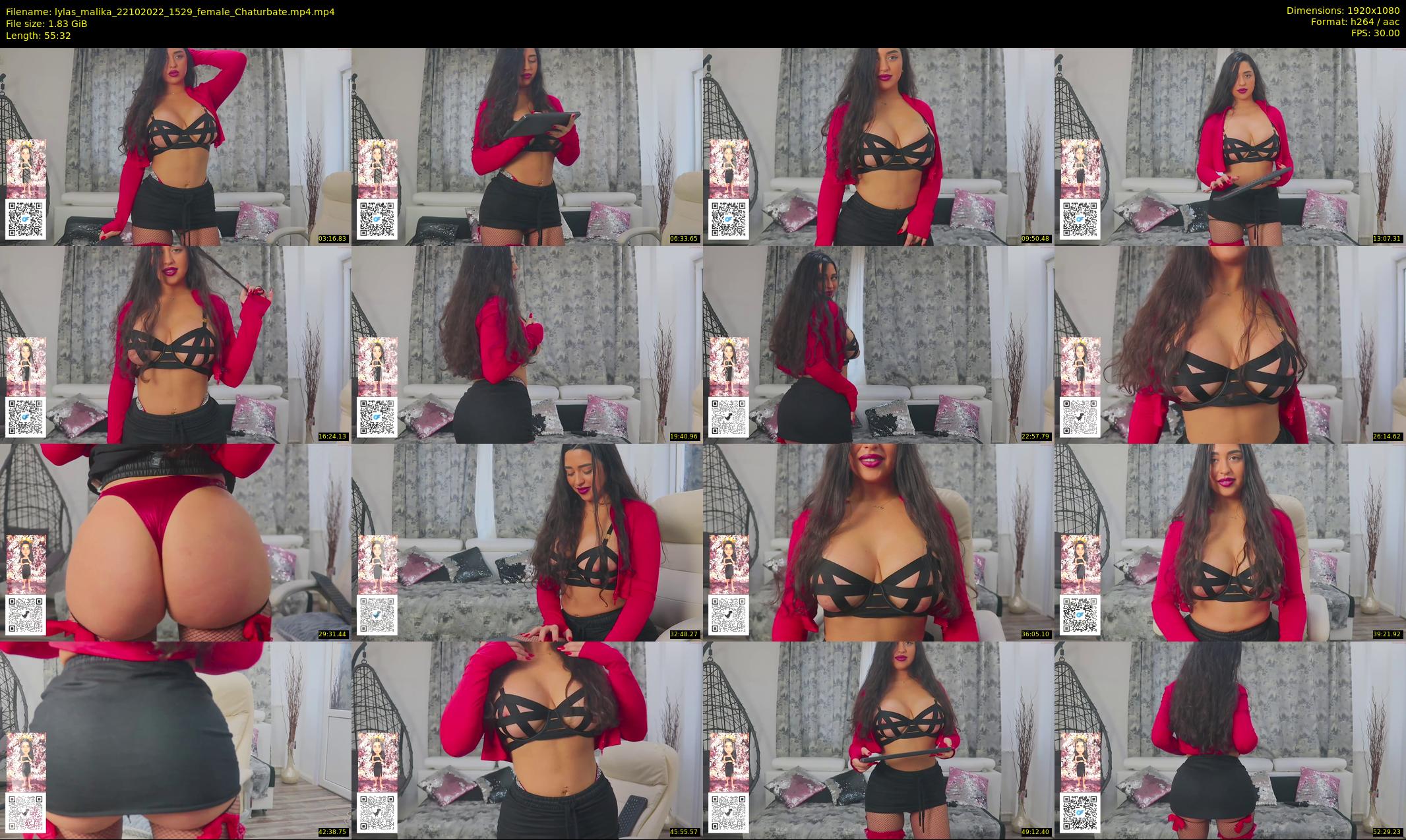 lylas_malika — 56 minute Chaturbate female cam show recording, 1080p, Oct 22, 2022