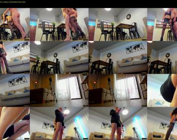 monikfree — 54 minute Chaturbate couple cam show recording, 1080p, Oct 22, 2022