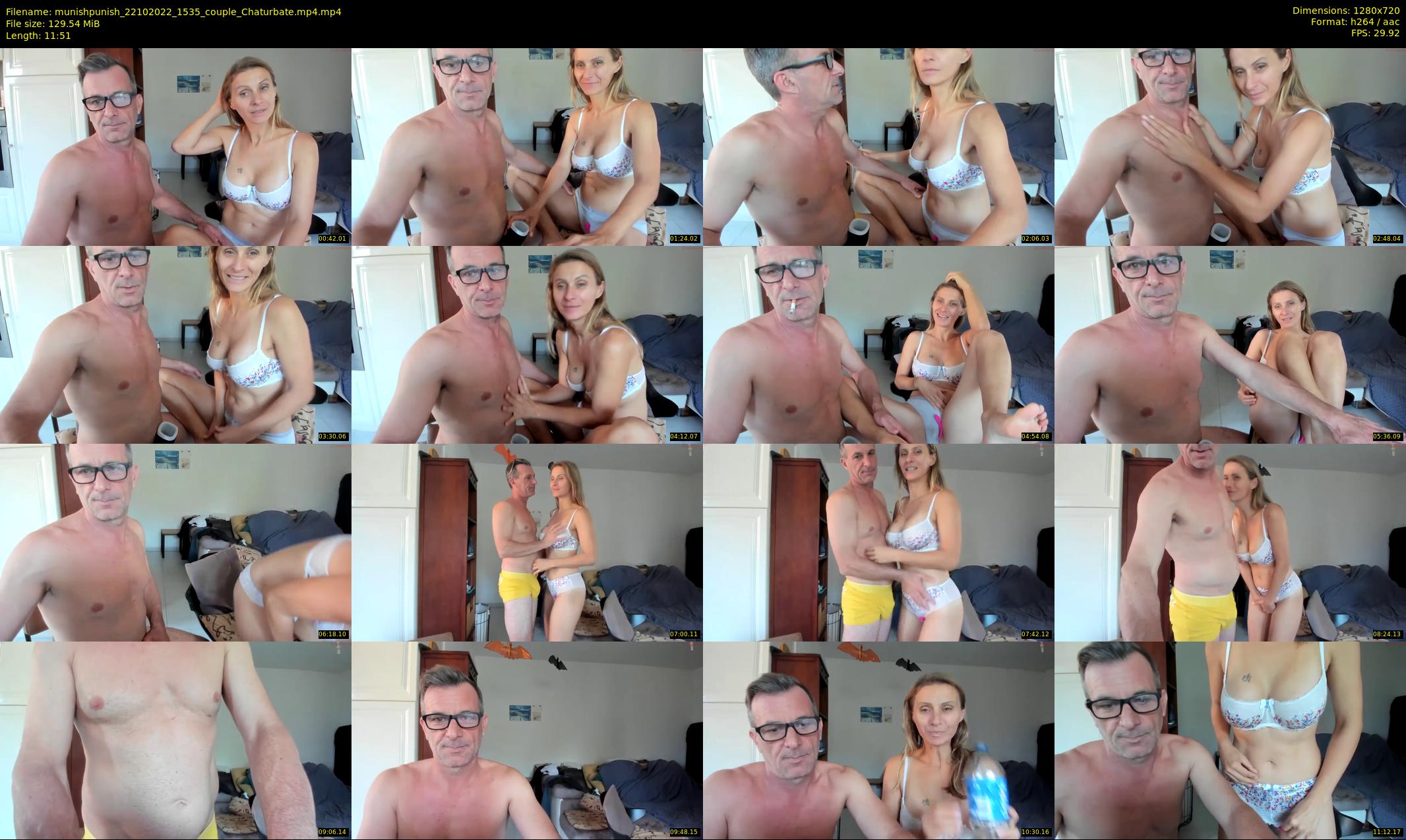munishpunish — 12 minute Chaturbate couple cam show recording, 720p, Oct 22, 2022