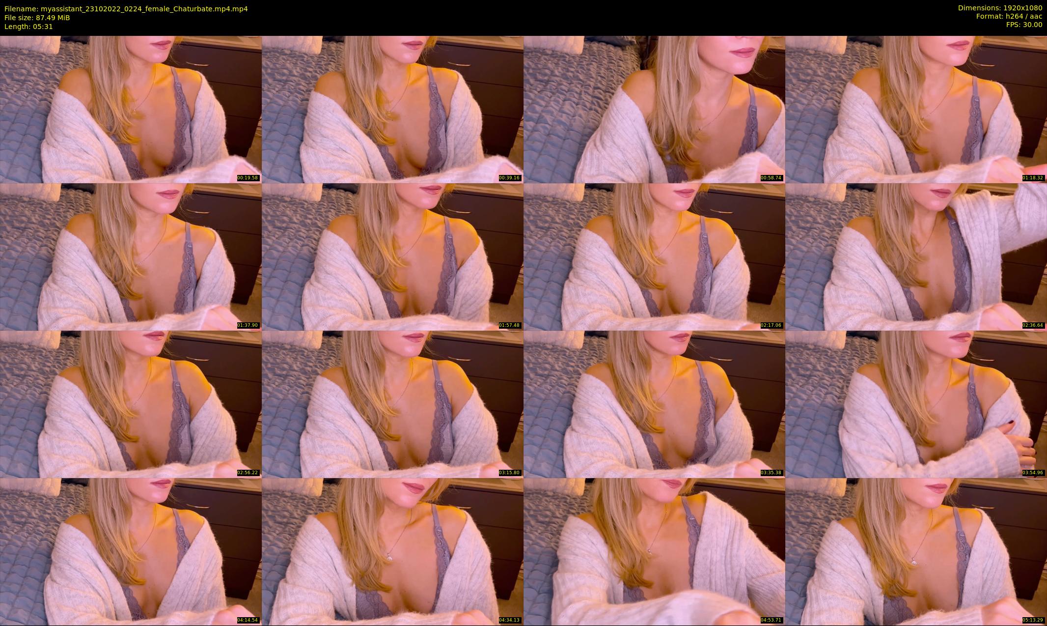 myassistant — 6 minute Chaturbate female cam show recording, 1080p, Oct 23, 2022