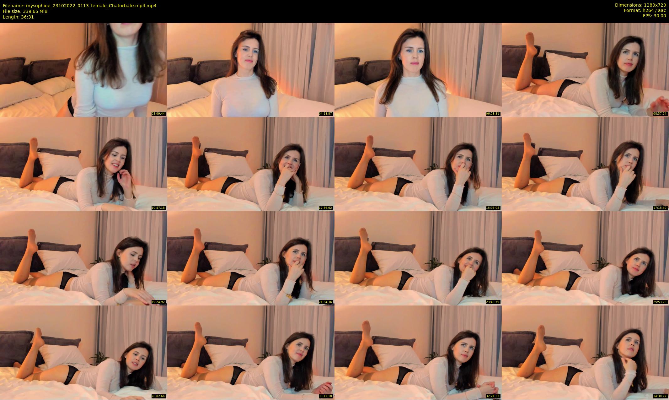 mysophiee — 37 minute Chaturbate female cam show recording, 720p, Oct 23, 2022