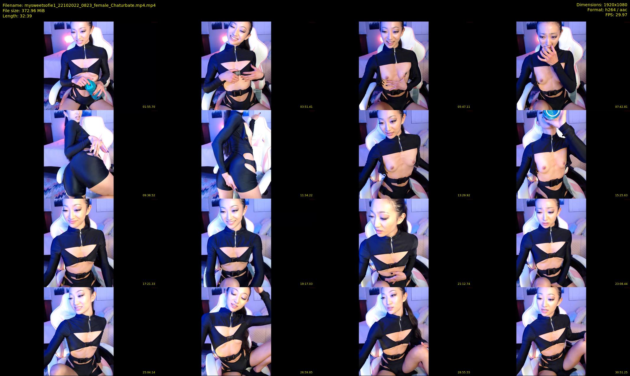 mysweetsofie1 — 33 minute Chaturbate female cam show recording, 1080p, Oct 22, 2022
