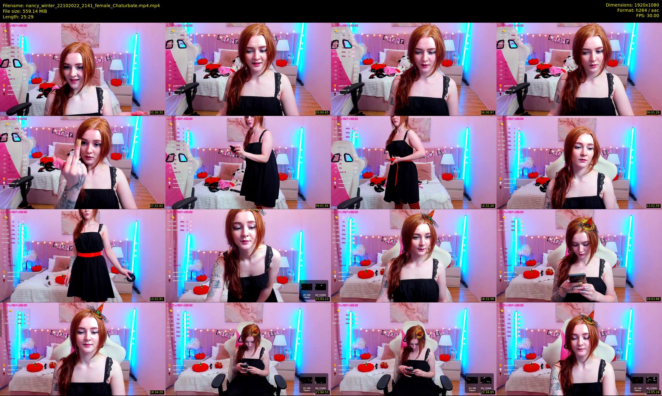 nancy_winter — 26 minute Chaturbate female cam show recording, 1080p, Oct 22, 2022