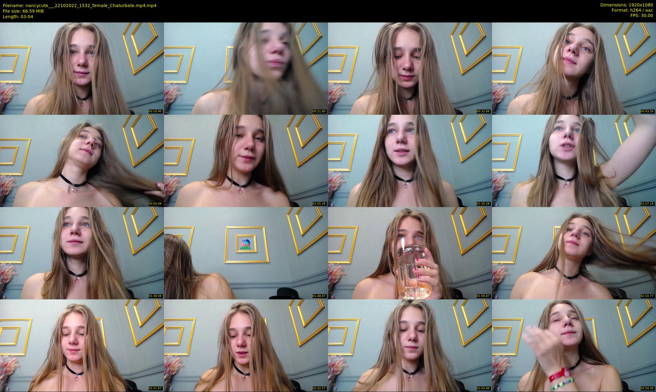 nancycute__ — 4 minute Chaturbate female cam show recording, 1080p, Oct 22, 2022
