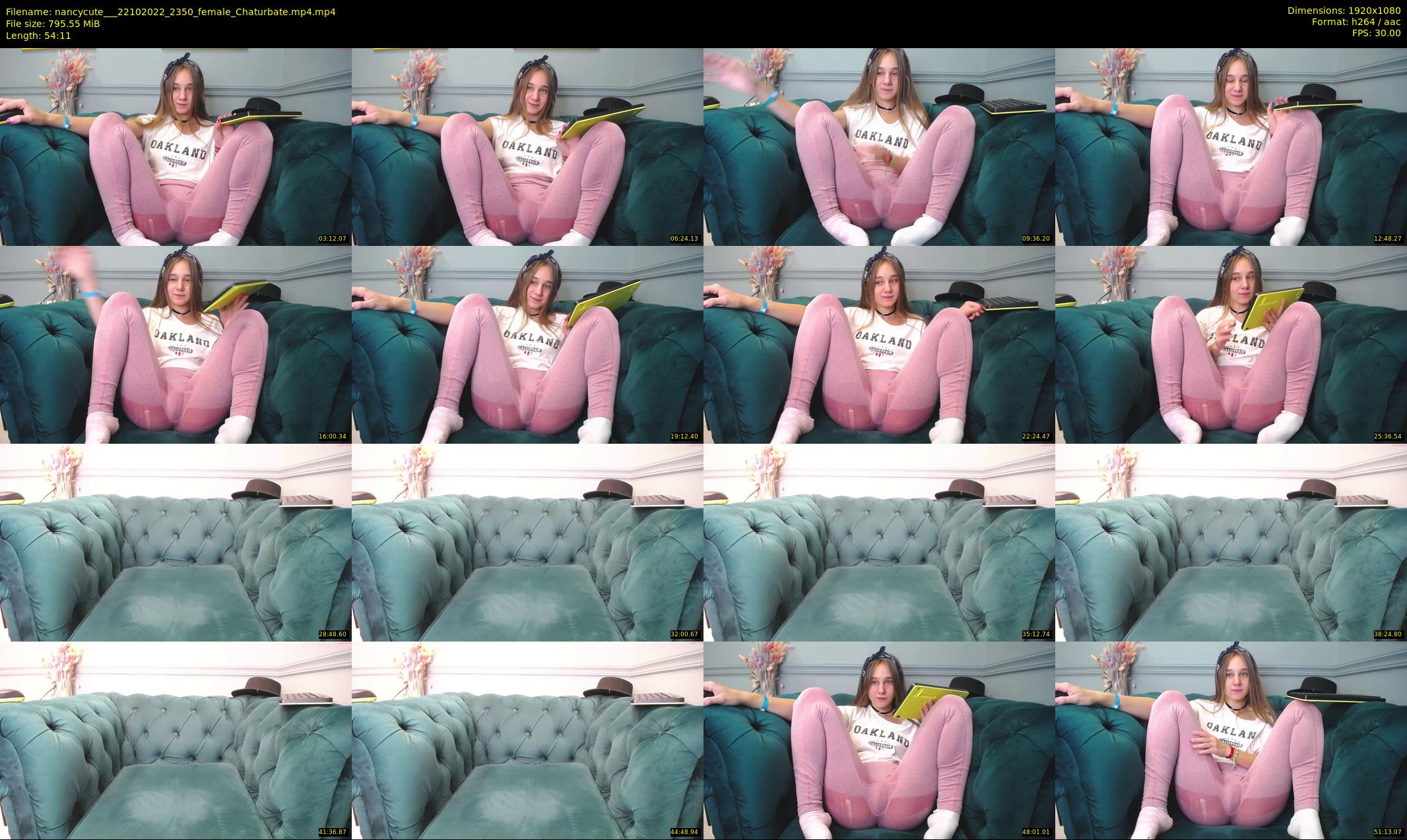 nancycute__ — 55 minute Chaturbate female cam show recording, 1080p, Oct 22, 2022