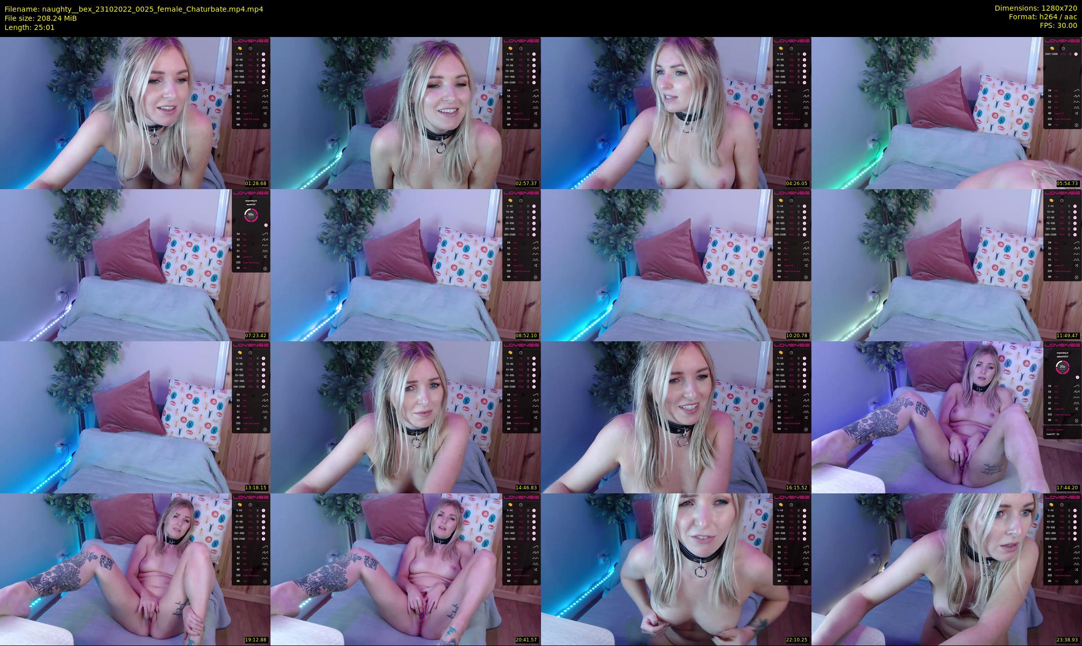 naughty__bex — 26 minute Chaturbate female cam show recording, 720p, Oct 23, 2022