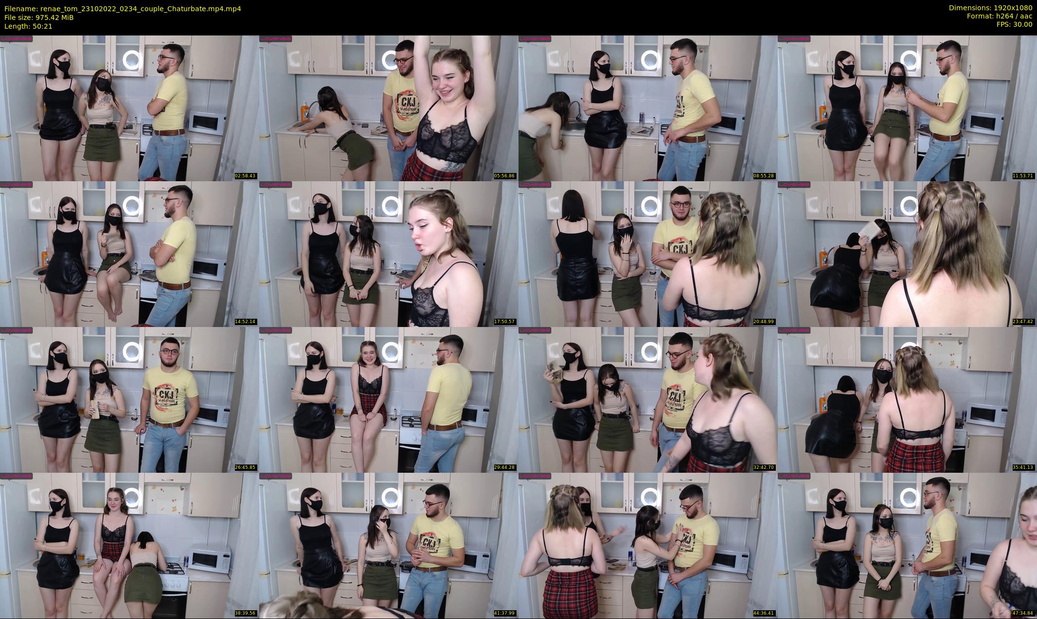 renae_tom — 51 minute Chaturbate couple cam show recording, 1080p, Oct 23, 2022