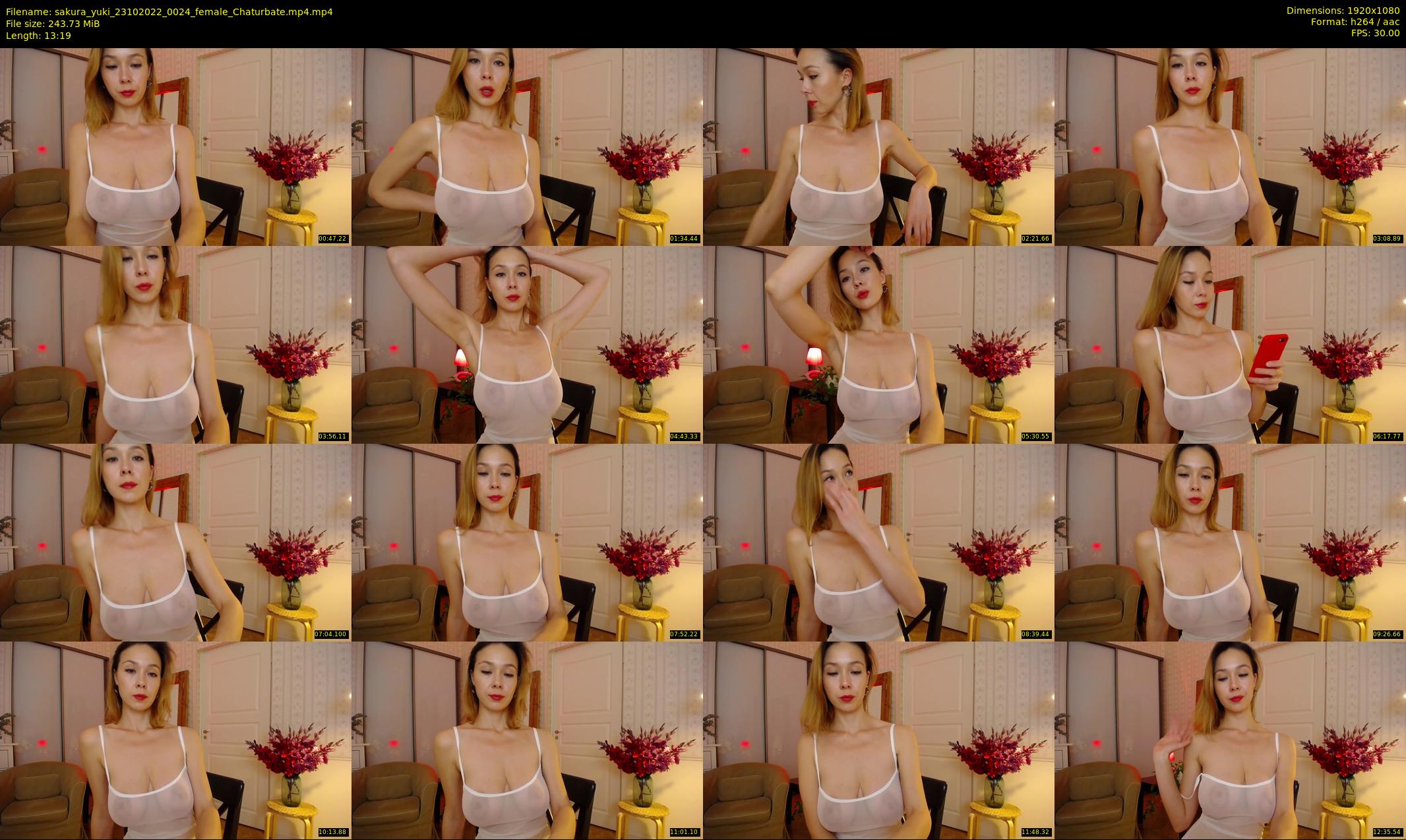 sakura_yuki — 14 minute Chaturbate female cam show recording, 1080p, Oct 23, 2022