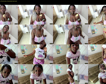 selene_ebony — 28 minute Chaturbate female cam show recording, 1080p, Oct 22, 2022