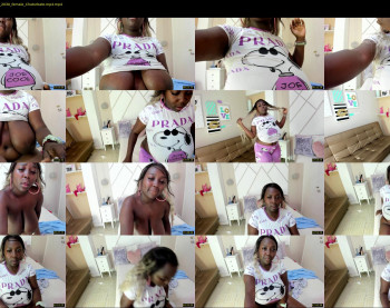 selene_ebony — 54 minute Chaturbate female cam show recording, 1080p, Oct 22, 2022