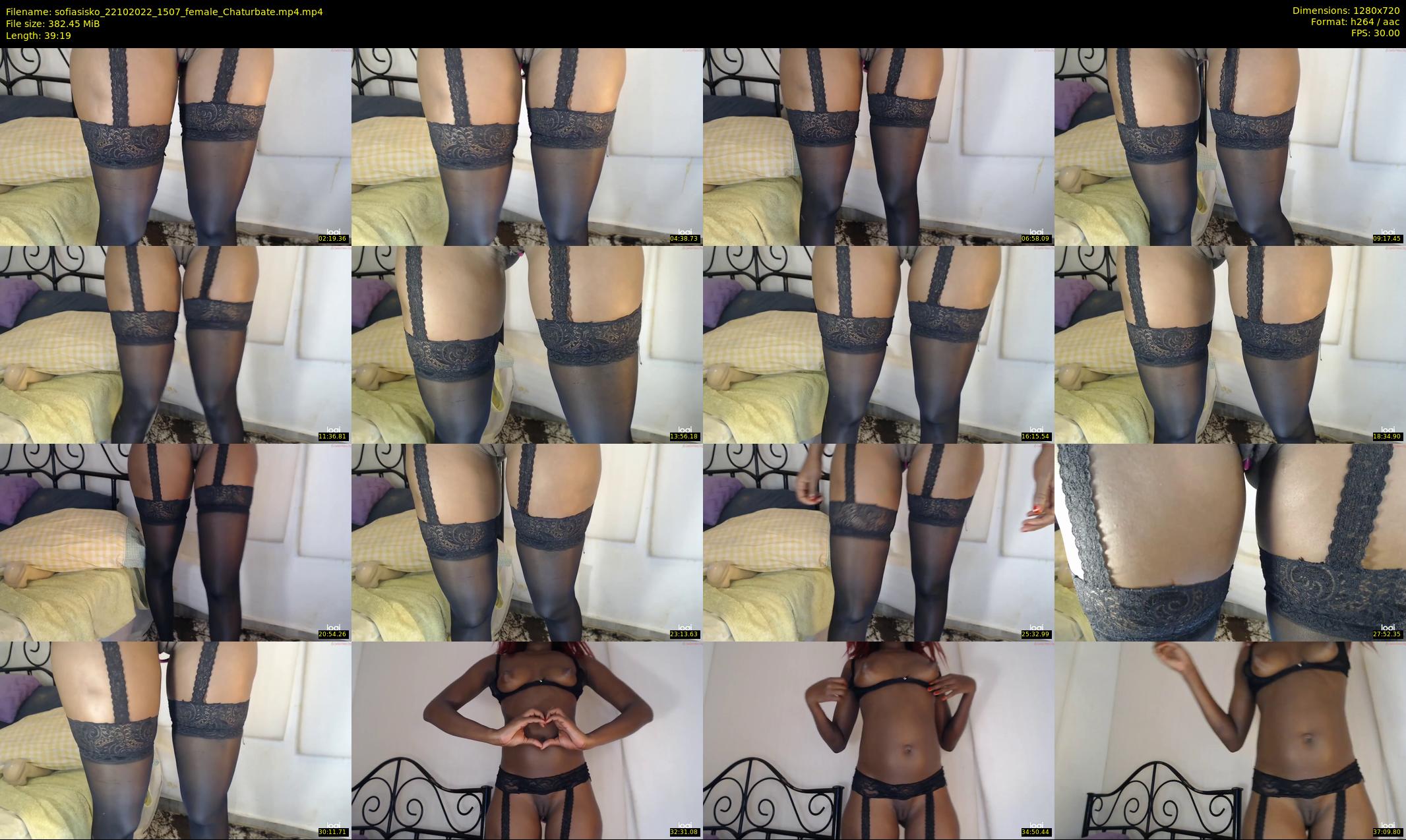 sofiasisko — 40 minute Chaturbate female cam show recording, 720p, Oct 22, 2022