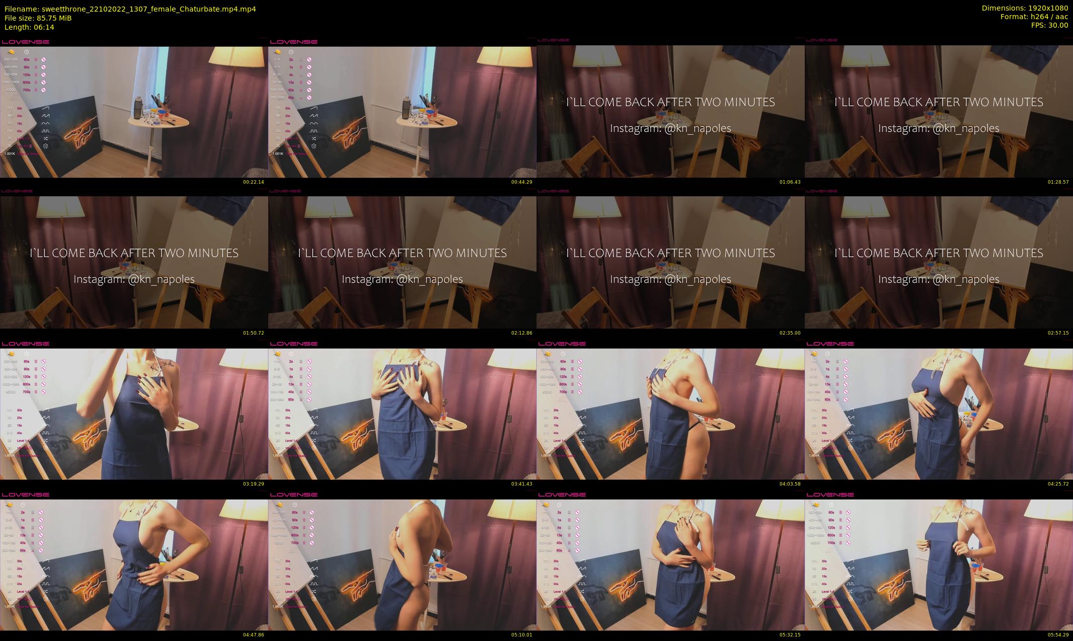 sweetthrone — 7 minute Chaturbate couple cam show recording, 1080p, Oct 22, 2022
