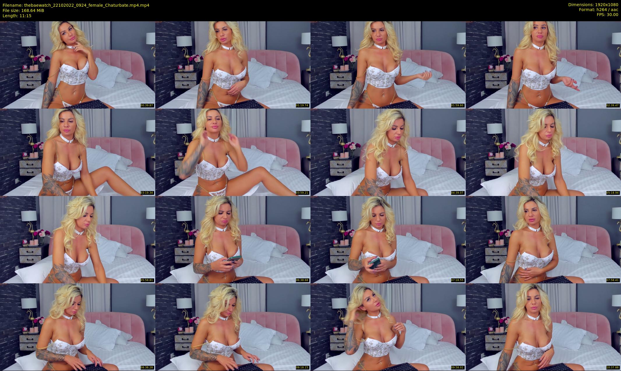 thebaewatch — 12 minute Chaturbate female cam show recording, 1080p, Oct 22, 2022