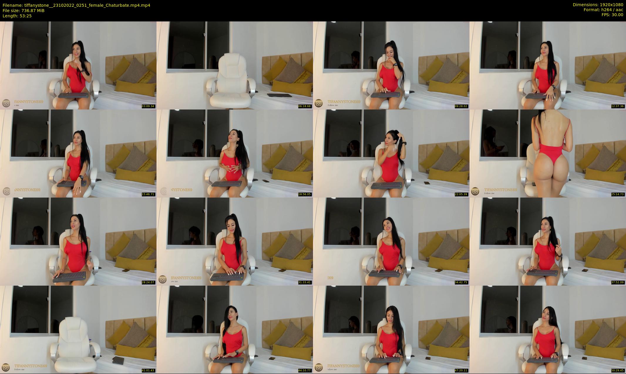 tiffanystone_ — 54 minute Chaturbate female cam show recording, 1080p, Oct 23, 2022