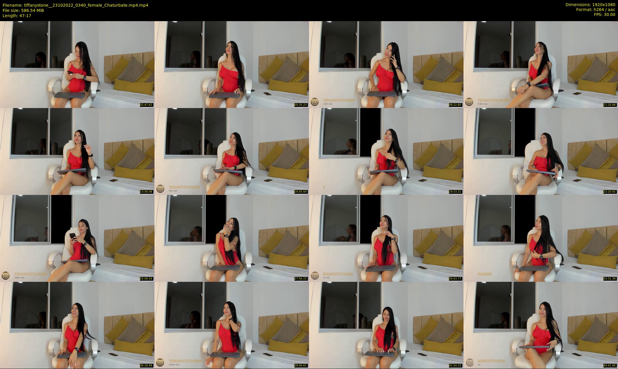 tiffanystone_ — 48 minute Chaturbate female cam show recording, 1080p, Oct 23, 2022