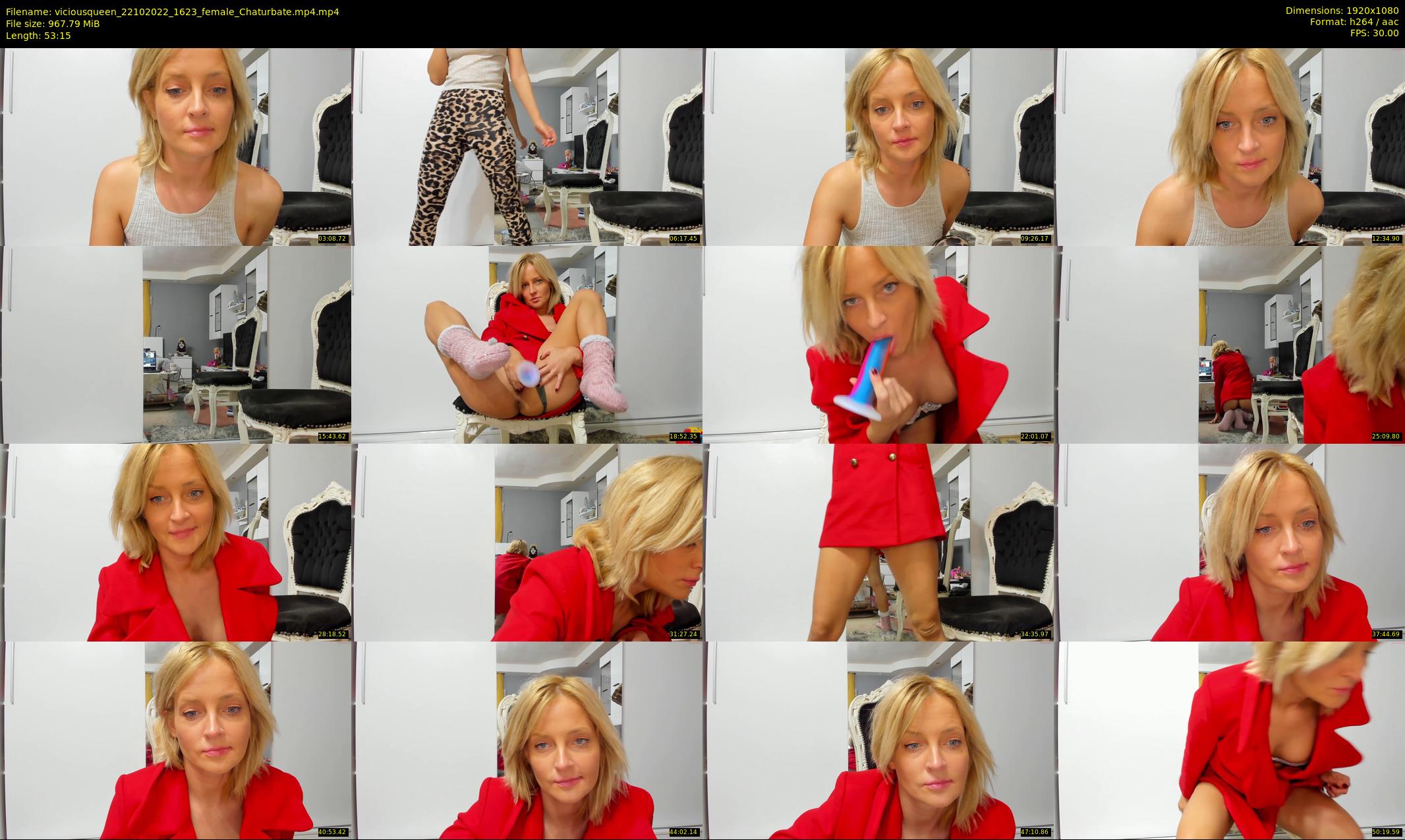 viciousqueen — 54 minute Chaturbate female cam show recording, 1080p, Oct 22, 2022