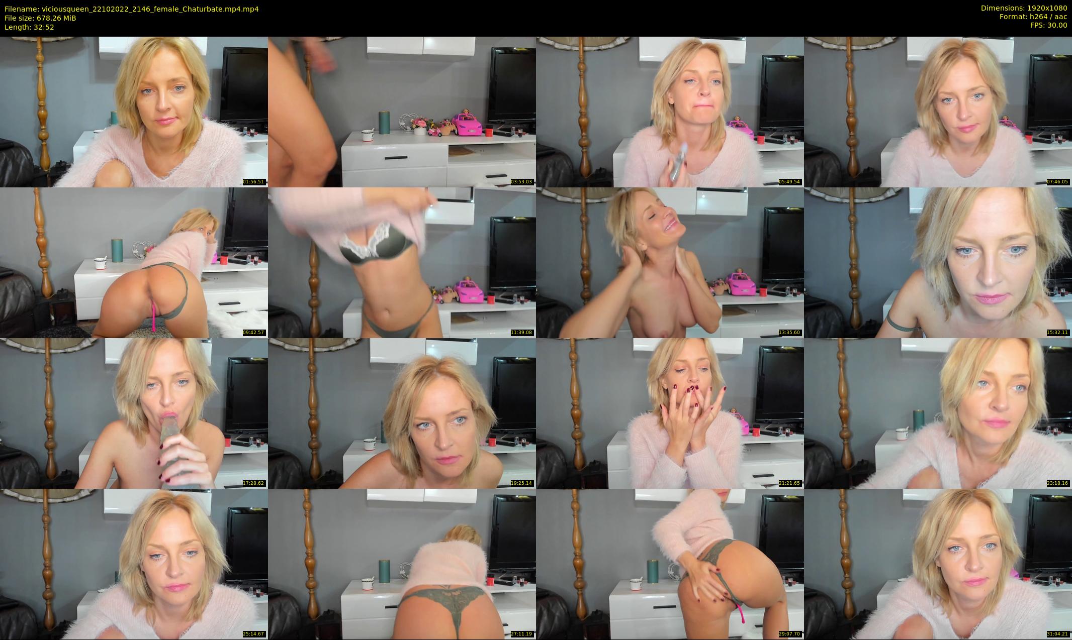 viciousqueen — 33 minute Chaturbate female cam show recording, 1080p, Oct 22, 2022