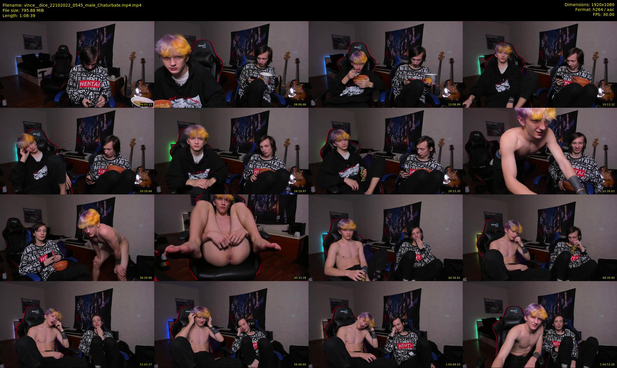 vince__dice — 69 minute Chaturbate male cam show recording, 1080p, Oct 22, 2022