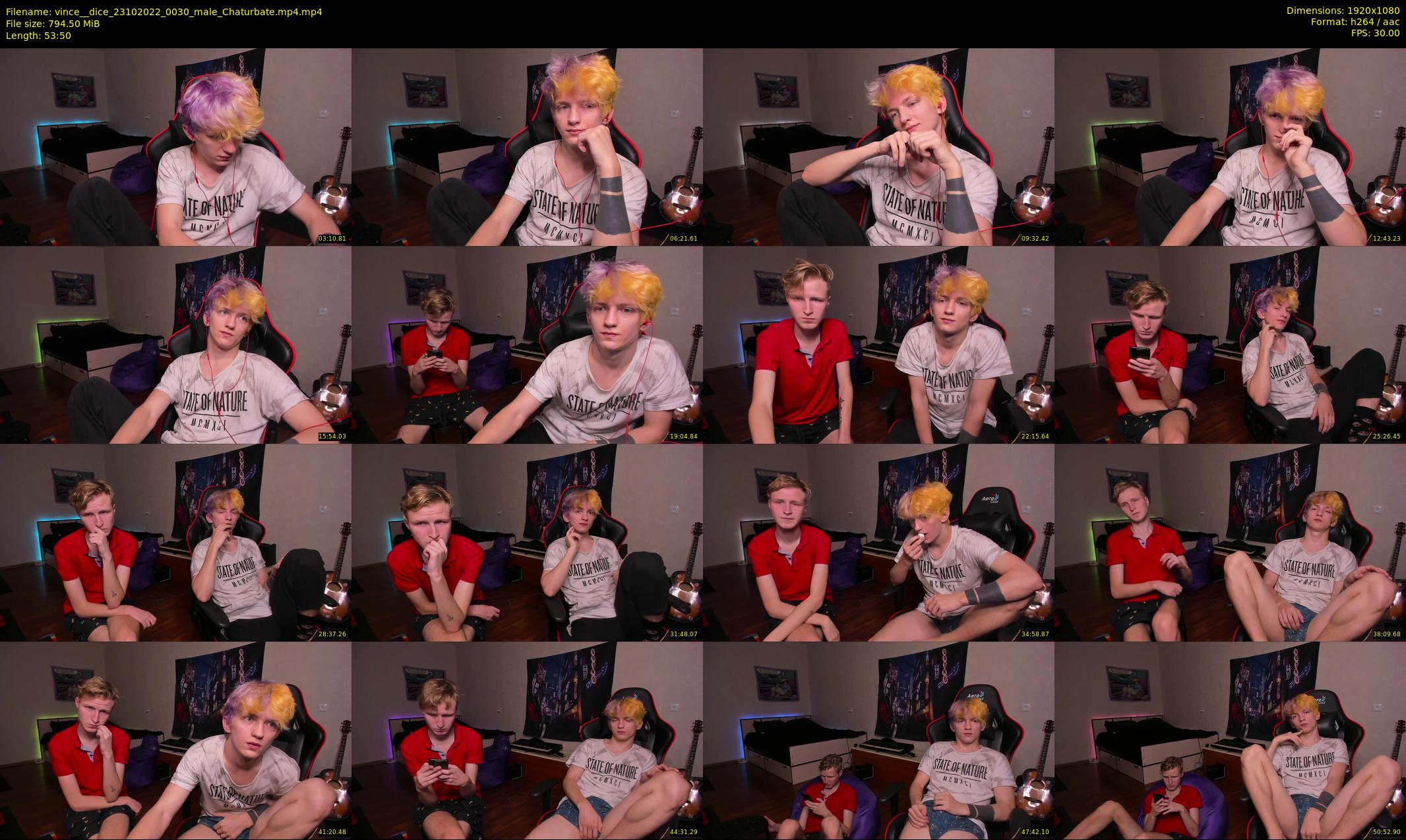 vince__dice — 54 minute Chaturbate male cam show recording, 1080p, Oct 23, 2022