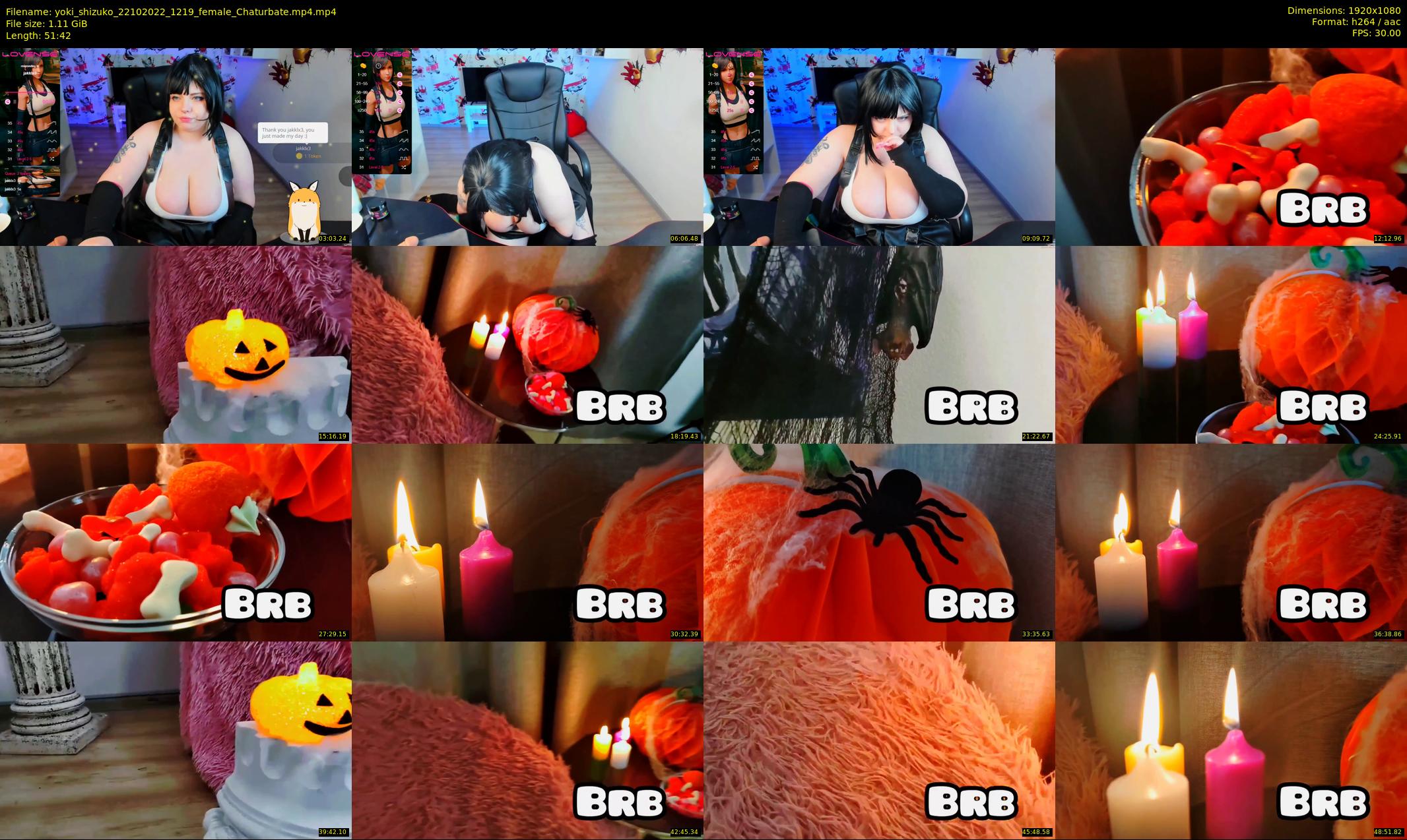 yoki_shizuko — 52 minute Chaturbate female cam show recording, 1080p, Oct 22, 2022