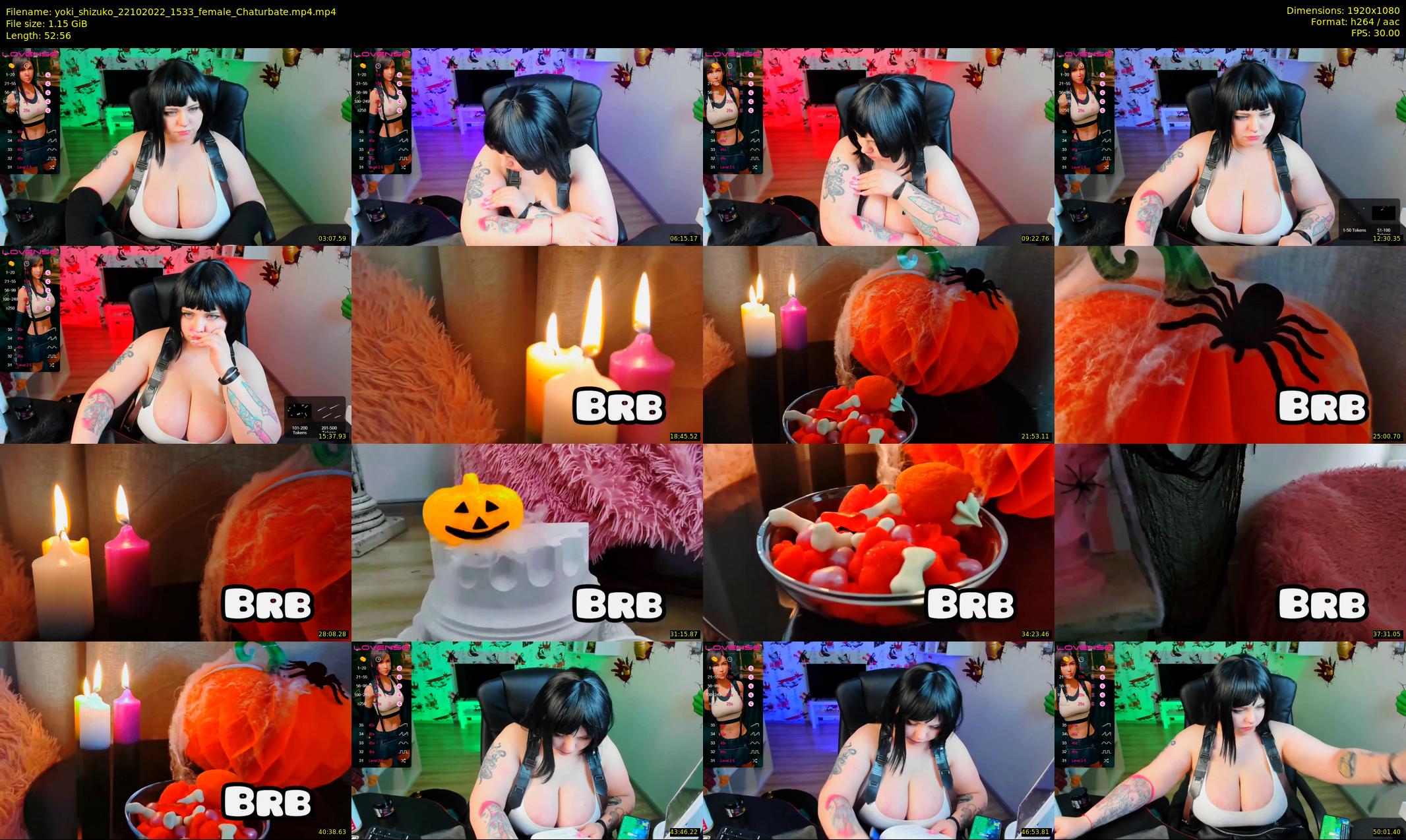 yoki_shizuko — 53 minute Chaturbate female cam show recording, 1080p, Oct 22, 2022