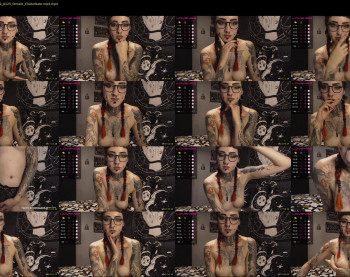 666deathgasm — 59 minute Chaturbate female cam show recording, 1080p, Oct 24, 2022
