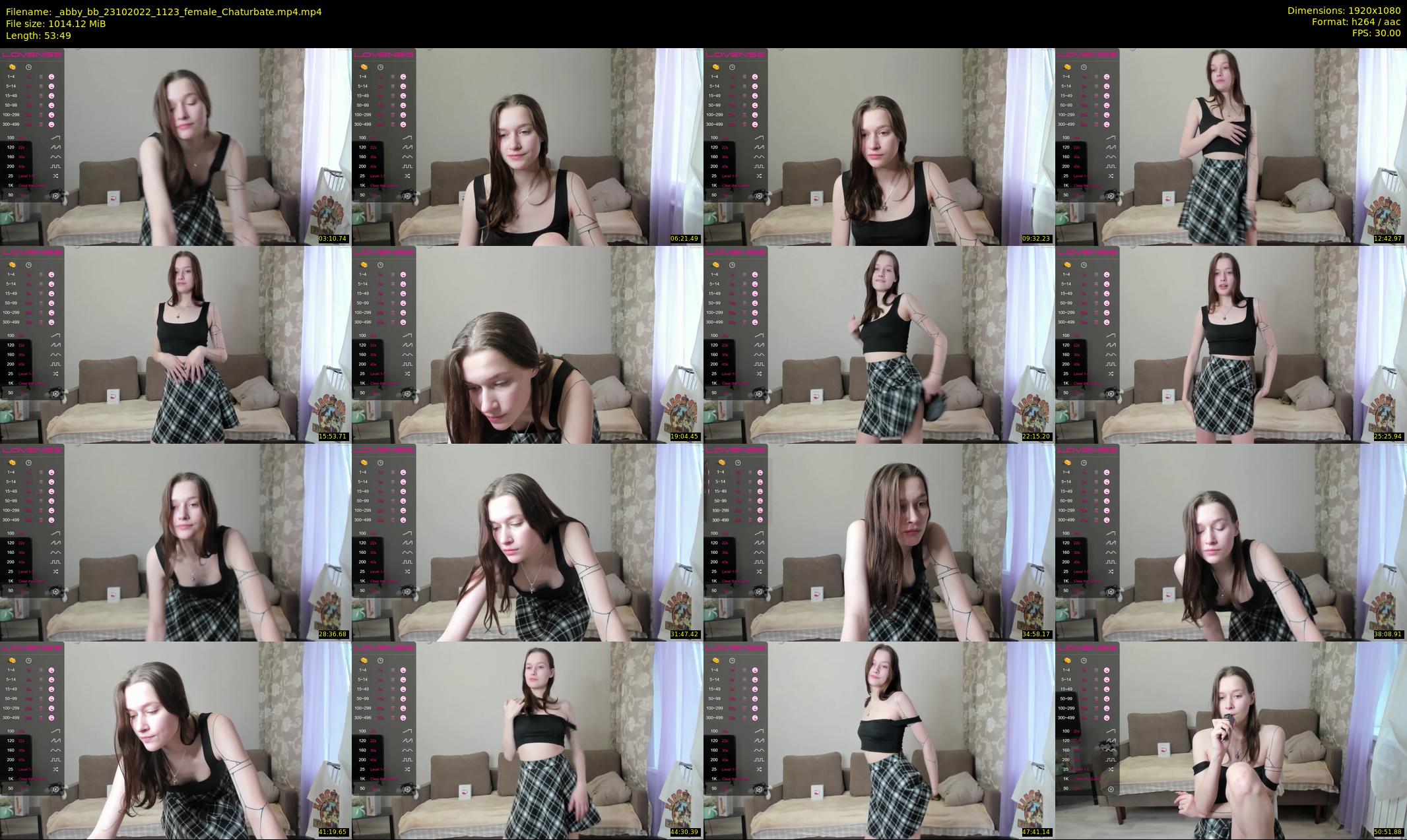 _abby_bb — 54 minute Chaturbate female cam show recording, 1080p, Oct 23, 2022