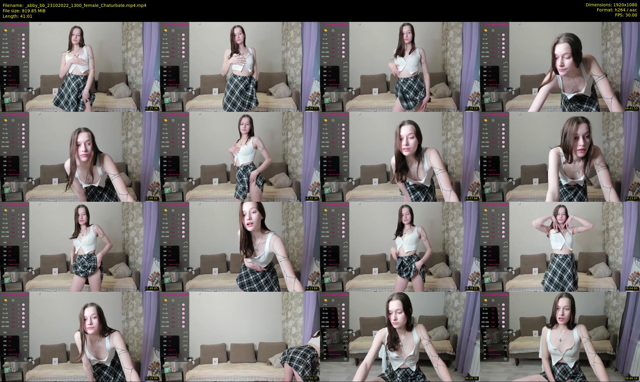 _abby_bb — 42 minute Chaturbate female cam show recording, 1080p, Oct 23, 2022