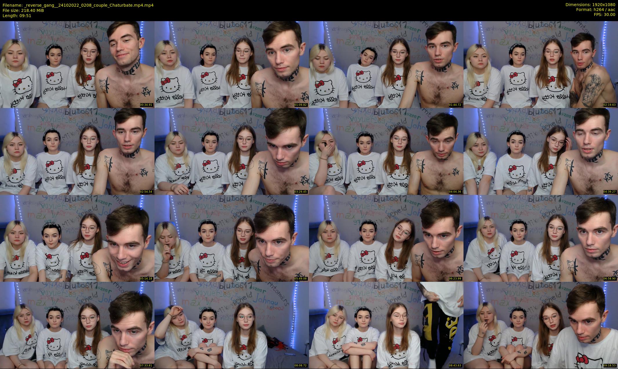 _reverse_gang_ — 10 minute Chaturbate couple cam show recording, 1080p, Oct 24, 2022