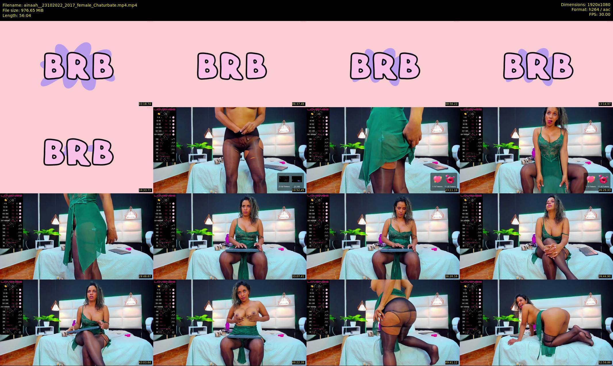 ainaah_ — 57 minute Chaturbate female cam show recording, 1080p, Oct 23, 2022