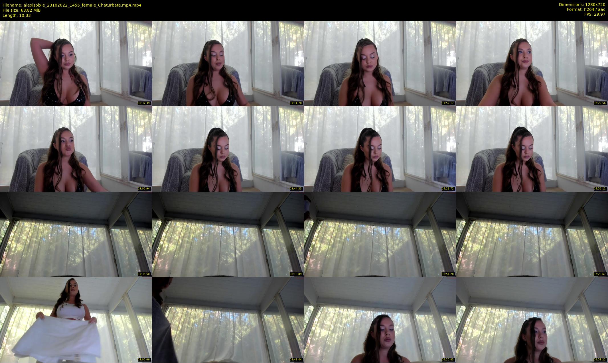 alexispixie — 11 minute Chaturbate female cam show recording, 720p, Oct 23, 2022