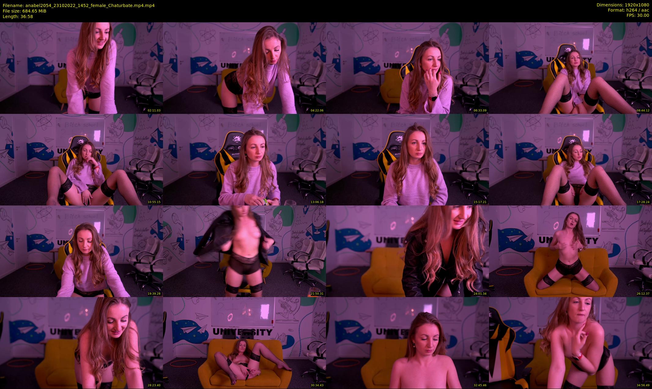 anabel2054 — 37 minute Chaturbate female cam show recording, 1080p, Oct 23, 2022