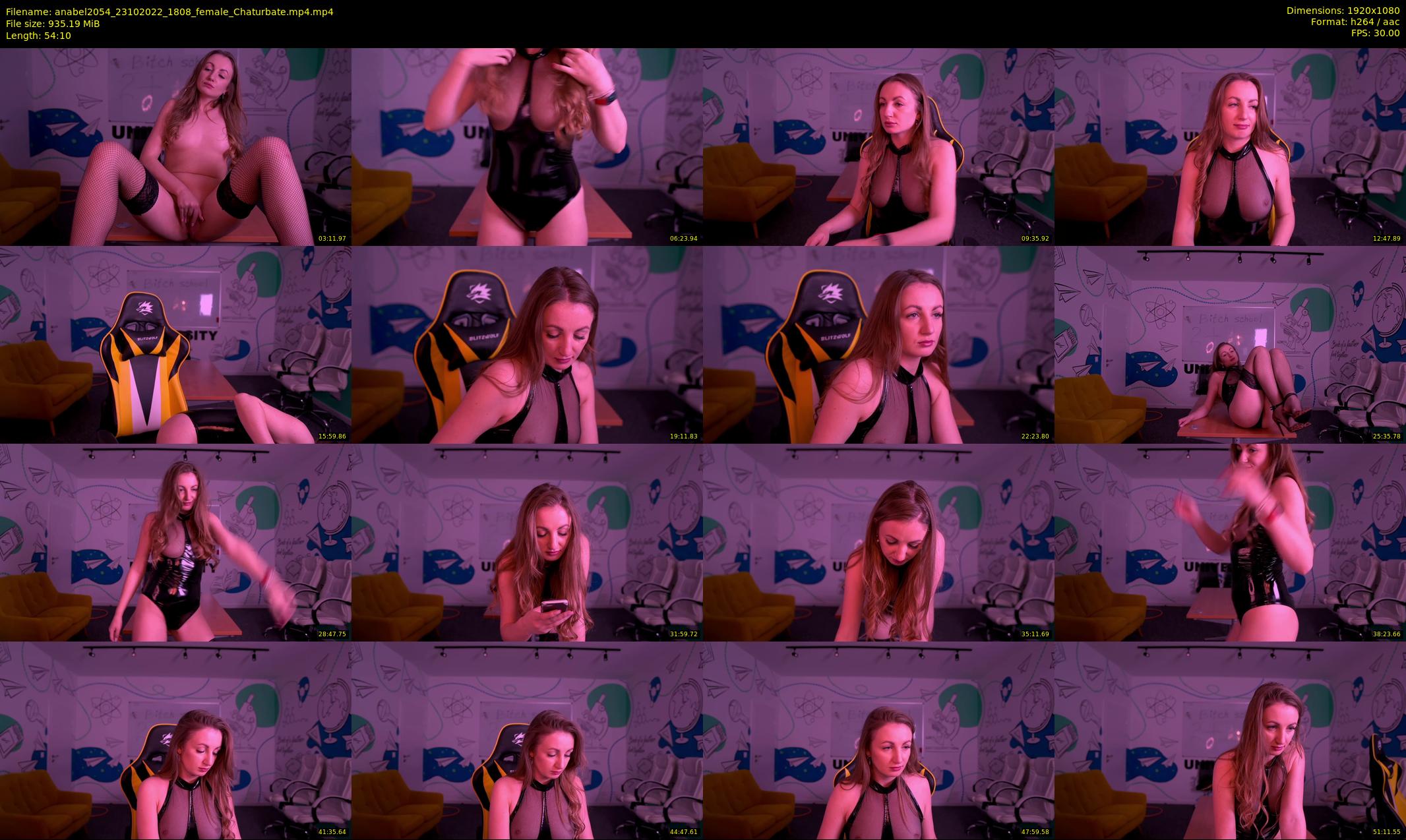 anabel2054 — 55 minute Chaturbate female cam show recording, 1080p, Oct 23, 2022