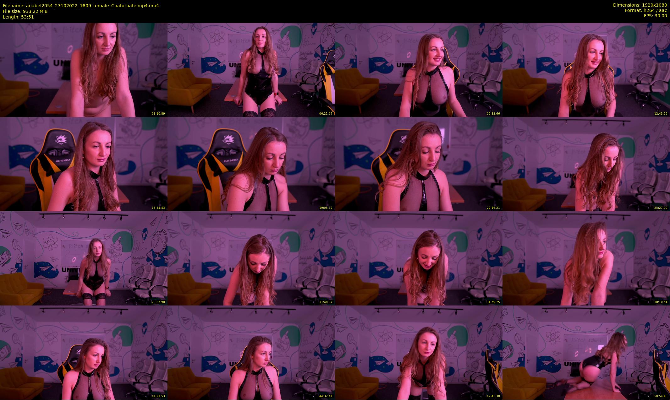 anabel2054 — 54 minute Chaturbate female cam show recording, 1080p, Oct 23, 2022