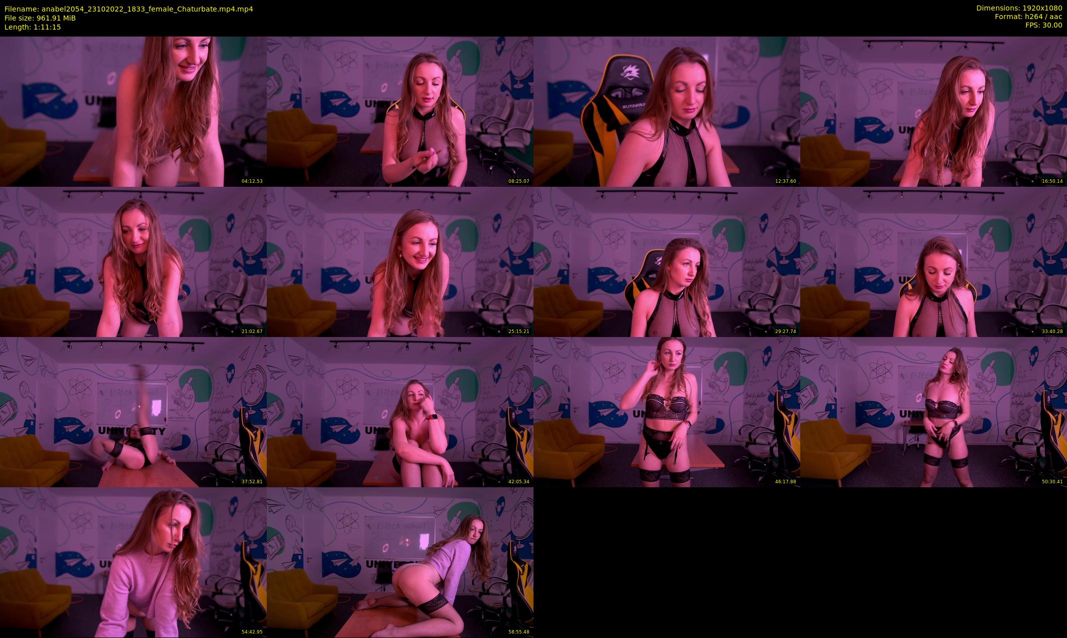 anabel2054 — 72 minute Chaturbate female cam show recording, 1080p, Oct 23, 2022