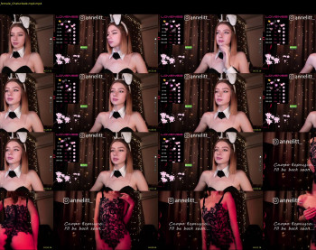 annelitt — 5 minute Chaturbate female cam show recording, 1080p, Oct 23, 2022