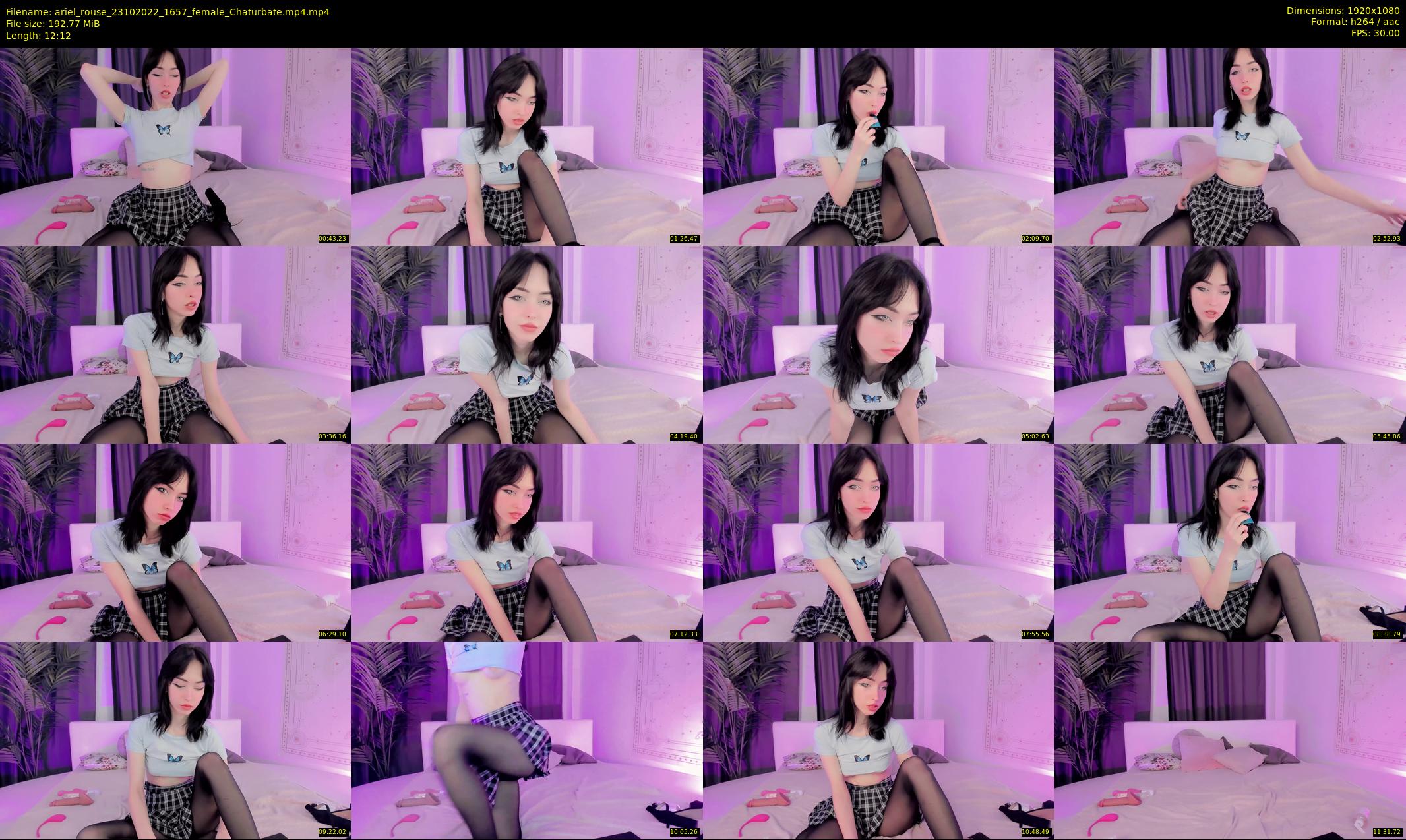 ariel_rouse — 13 minute Chaturbate female cam show recording, 1080p, Oct 23, 2022